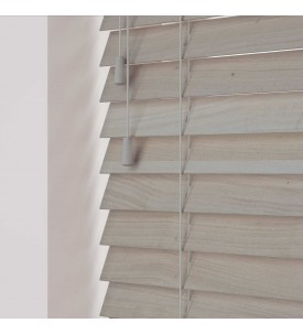 Горизонтальные деревянные жалюзи Taupe 50 мм