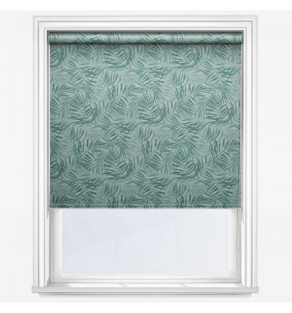 Рулонные шторы мини Hothouse Emerald зеленые