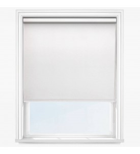 Рулонные шторы уни-2 Solice Whisper белые прозрачный