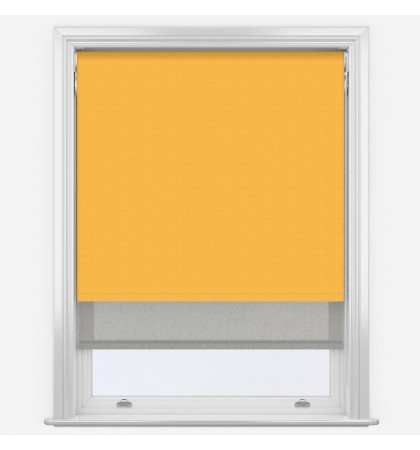 Рулонные шторы мини Absolute Yellow & Grey желтые