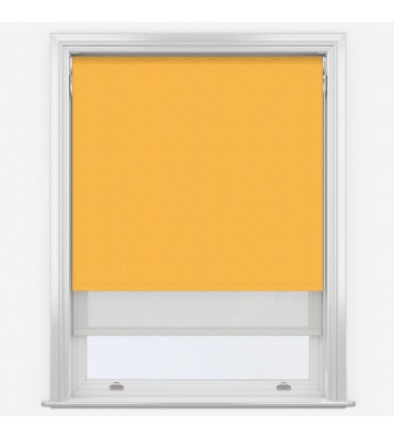 Рулонные шторы мини Absolute Yellow & White желтые
