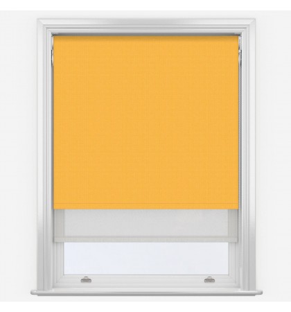 Рулонные шторы мини Absolute Yellow & White желтые