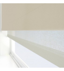 Рулонные шторы уни-1 Beige & Natural бежевые 180 см