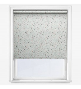 Рулонные шторы мини Cotton Flower Blush серые