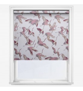 Рулонные шторы уни-1 Herons Mulberry розовые