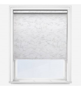Рулонные шторы уни-1 Marble Silver серые 