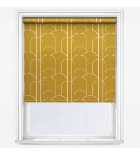 Рулонные шторы уни-1 Sonova Studio Arch Deco Gold желтые 