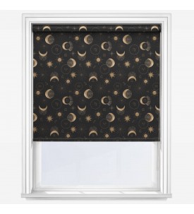 Рулонные шторы мини Sonova Studio Astrology Dusk Black серые