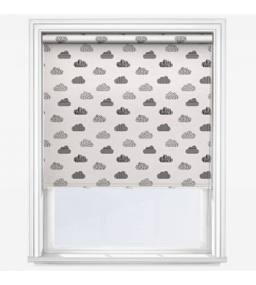 Рулонные шторы Мини Sonova Studio Doodle Clouds Monochrome