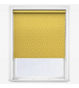 Рулонные шторы уни-2 Sonova Studio Macaroni Sunshine Yellow желтые блэкаут