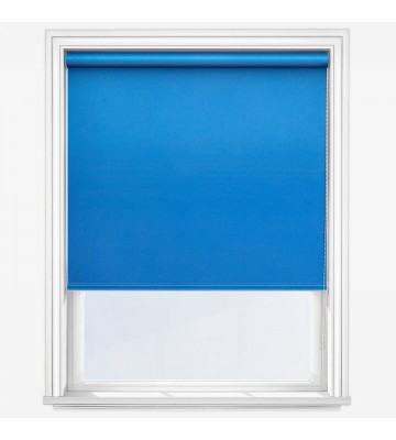 Рулонные шторы мини Deluxe Plain Cornflower Blue синие