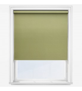 Рулонные шторы мини Deluxe Plain Lime зеленые 120 см