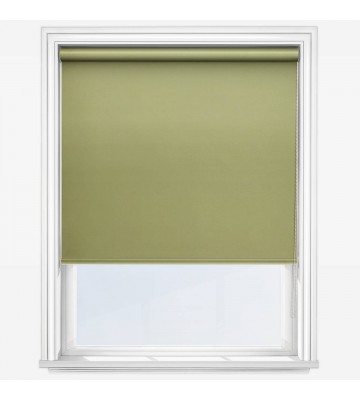 Рулонные шторы мини Deluxe Plain Lime зеленые