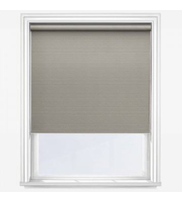Рулонные шторы мини Deluxe Plain Linen серые