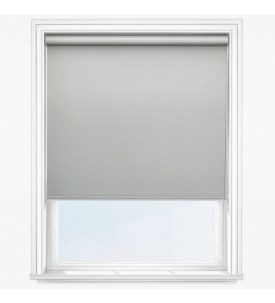 Рулонные шторы мини Deluxe Plain Pebble Grey серые