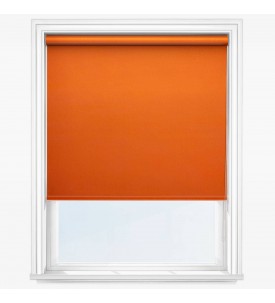 Рулонные шторы уни-1 Spectrum Blackout Orange оранжевые