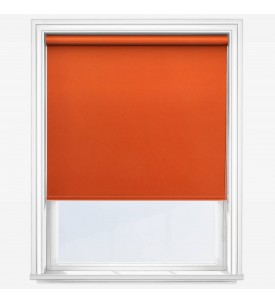 Рулонные шторы уни-1 Supreme Blackout Orange Marmalade оранжевые