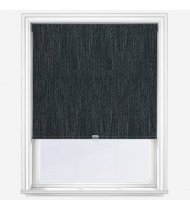 Рулонные шторы уни-2 Textura Cordless Black серые