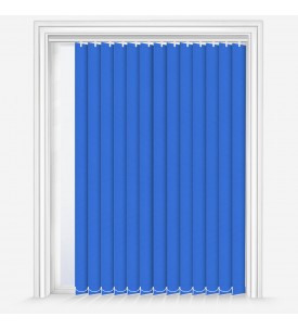 Вертикальные шторы Deluxe Plain Cornflower Blue