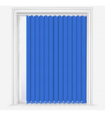 Вертикальные шторы Deluxe Plain Cornflower Blue