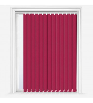Вертикальные шторы Deluxe Plain Deep Pink