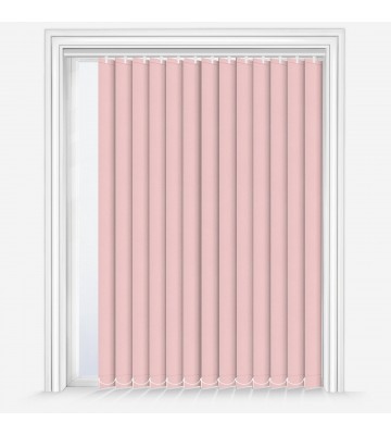 Вертикальные шторы Deluxe Plain Peony Pink