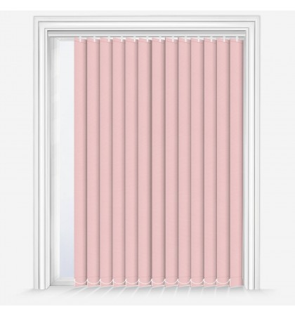 Вертикальные шторы Deluxe Plain Peony Pink