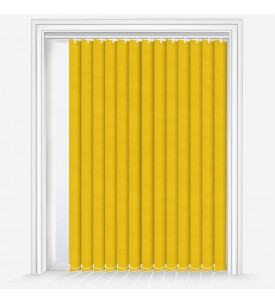 Вертикальные шторы Deluxe Plain Sunshine Yellow