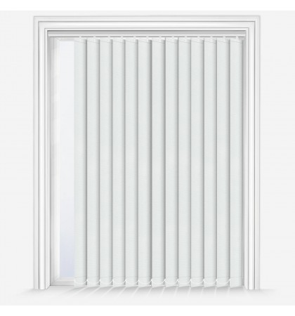 Вертикальные шторы Deluxe Plain White