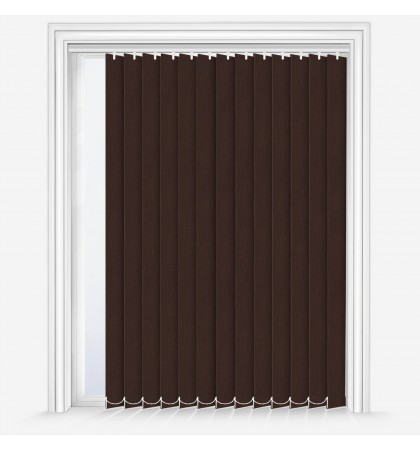 Вертикальные шторы Optima Dimout Chocolate