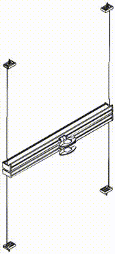 BB 24 Натяжные шторы плиссе с ручкой управления для прямоугольных окон  