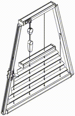 Шторы плиссе с приводом от натяжного троса для прямоугольных вертикальных окон и специальных форм BO 61 со шнуром